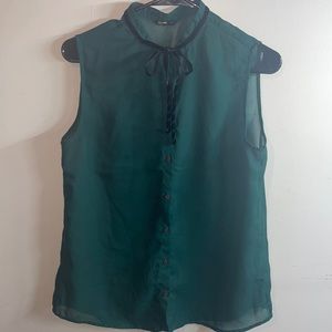 Calliope Sheer Sleeveless Top